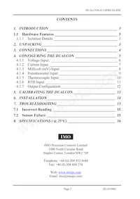 DUALCON-6 Datasheet Page 2