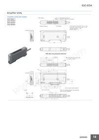 E2C-EDA21 2M Datasheet Page 14