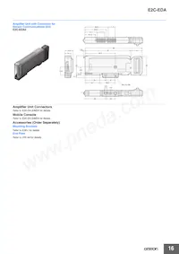 E2C-EDA21 2M數據表 頁面 16