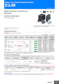 E3JM-10M4-US Datasheet Cover