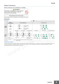E3JM-10M4-US Datasheet Page 6