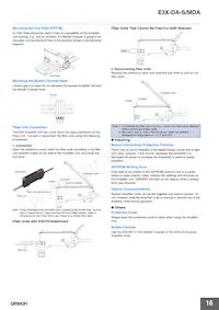 E3X-DA41-S 5M Datasheet Page 16