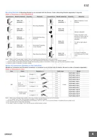 E3Z-B82 0.5M Datasheet Page 4