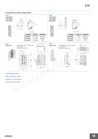 E3Z-B82 0.5M數據表 頁面 16