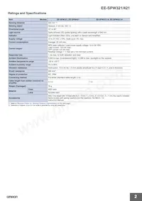 EE-SPW321-A Datasheet Pagina 2