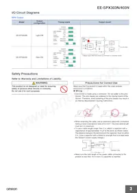 EE-SPX303 Datasheet Pagina 3
