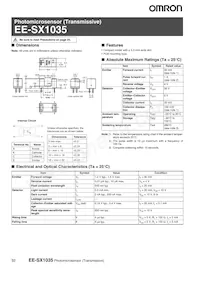 EE-SX1035 CHN Datasheet Cover