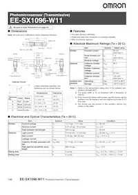 EE-SX1096-W11 Datasheet Cover