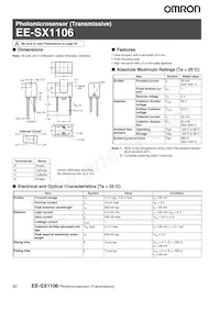EE-SX1106 Datasheet Cover