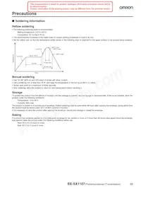 EE-SX1107 Datasheet Pagina 4