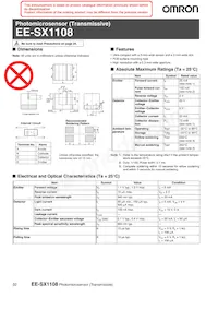 EE-SX1108 Datenblatt Cover