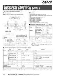 EE-SX3088-W11 Datasheet Copertura