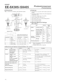 EE-SX405 Datasheet Copertura