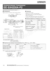EE-SX4235A-P2 Datasheet Cover