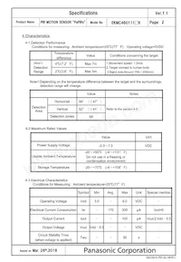 EKMC4601112K Datasheet Page 2