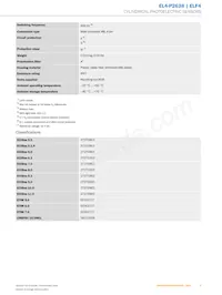 EL4-P2638 Datasheet Pagina 3