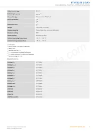 ET3-E3228 Datasheet Page 3