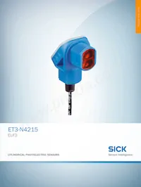 ET3-N4215 데이터 시트 표지