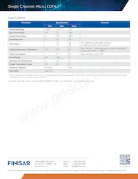 FOA-M1100MB-ESC1C-AA001 Datasheet Pagina 2