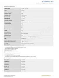 GL10-P4554 Datasheet Pagina 3