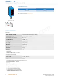 GL6-P4111 Datasheet Pagina 2