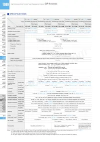 GP-A8SI Datasheet Page 3