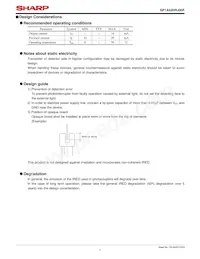 GP1A52HRJ00F Datasheet Pagina 7