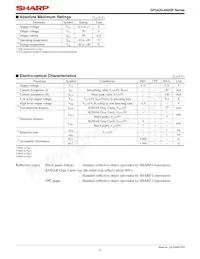 GP2A25NJJ00F Datasheet Page 4