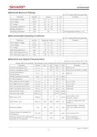 GP2AP054A00F Datasheet Page 4