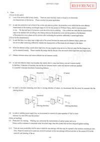GP2Y0D21YK0F Datasheet Page 8