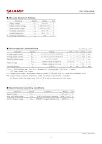 GP2Y0D810Z0F Datasheet Page 3