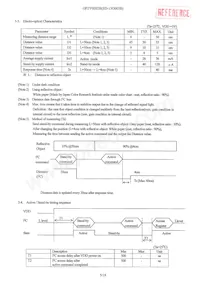 GP2Y0E02B Datasheet Pagina 6