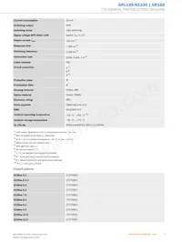 GRL18S-N1336 Datasheet Page 3