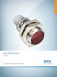 GRL18S-P2331 Datasheet Cover