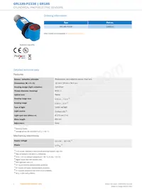 GRL18S-P2338 Datasheet Page 2