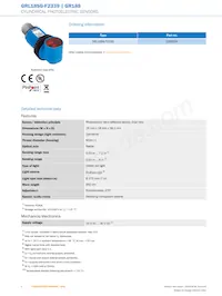 GRL18SG-F2338 Datasheet Page 2