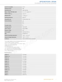 GRTE18S-P2349 Datasheet Page 3