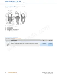 GRTE18S-P2349 Datasheet Page 6