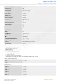 GTB10-P1211 Datasheet Page 3