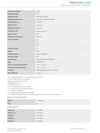 GTB10-P1212 Datasheet Page 3