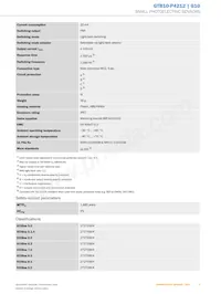 GTB10-P4212 Datasheet Page 3