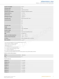 GTB10-P4212 Datasheet Pagina 3