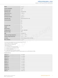 GTB10-P4411S01 Datasheet Page 3