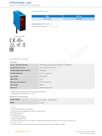 GTB10-R3822 Datasheet Page 2