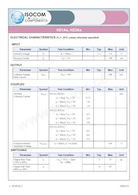 H21A1 Datasheet Page 2