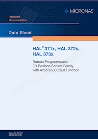 HAL3737UP-A數據表 封面