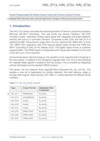 HAL3737UP-A Datasheet Page 4