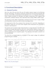 HAL3737UP-A Datasheet Page 9