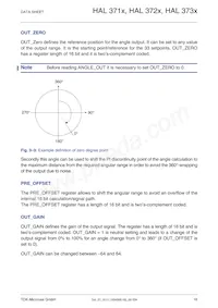 HAL3737UP-A Datasheet Page 16