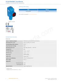 HL18-A4A3BA Datasheet Page 2